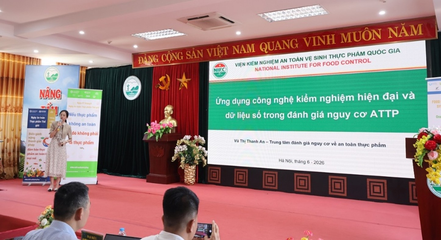 Diễn đàn khoa học Ngày An toàn thực phẩm thế giới 2026:  Tăng cường giải pháp quản lý an toàn thực phẩm từ thực tiễn