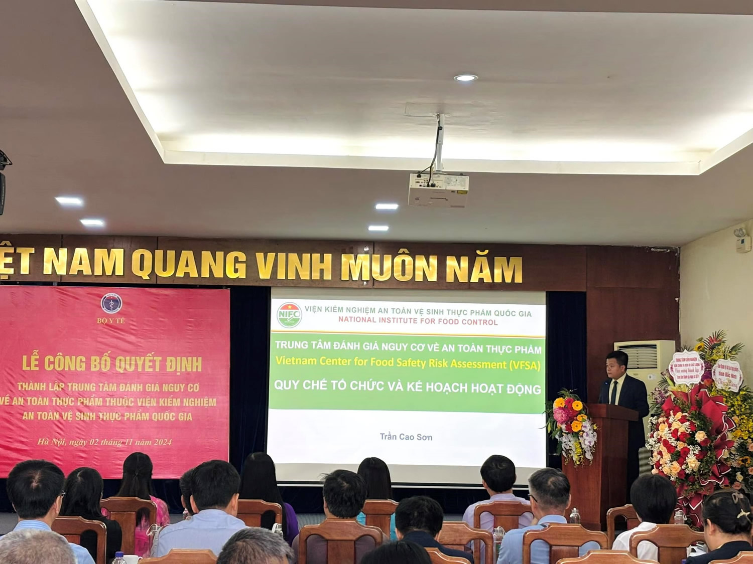 Announcement of the establishment of Vietnam Center for Food Safety Risk Assessment (VFSA) - Ảnh 4